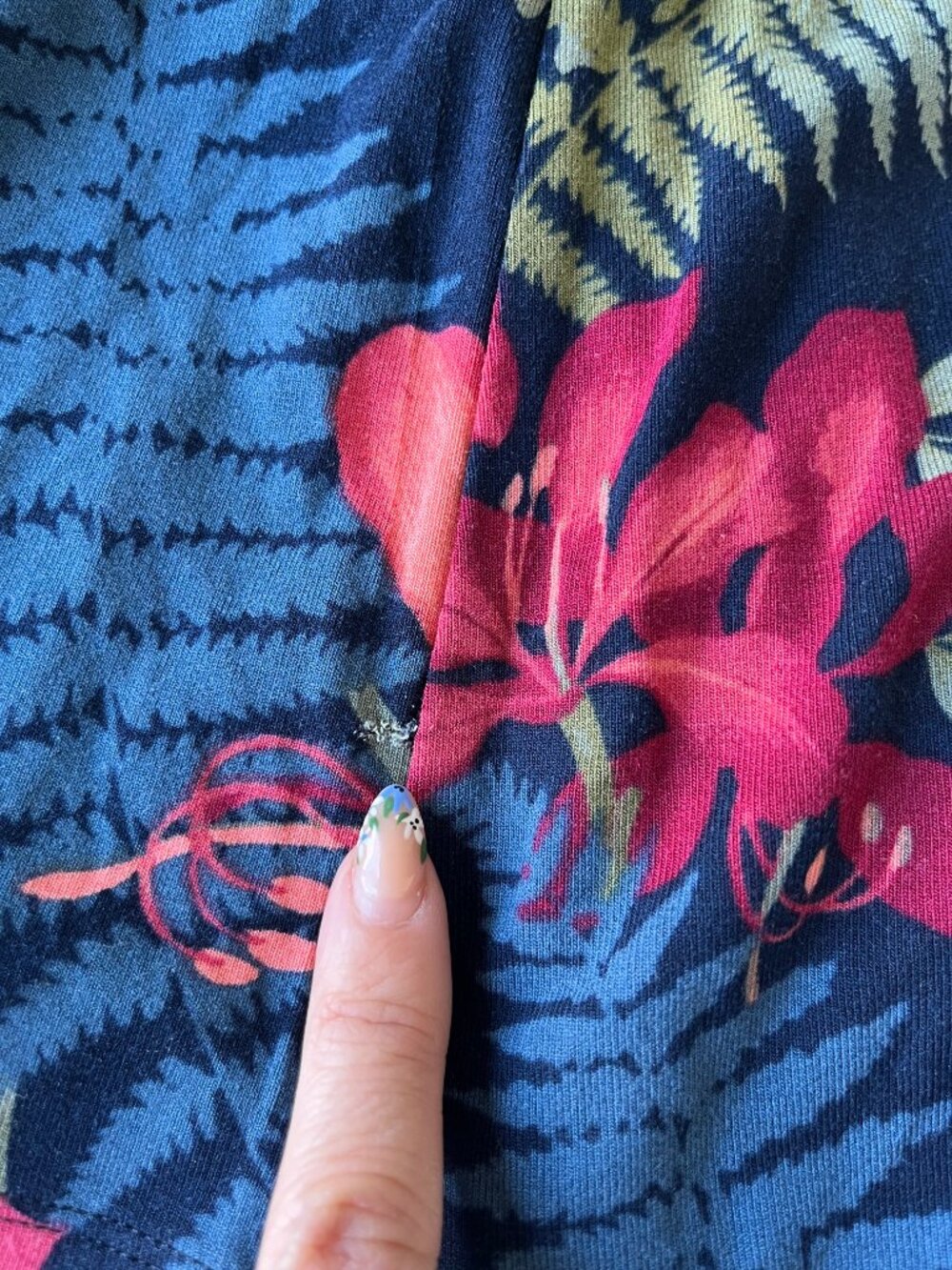 Tommy Bahama Tropical Floral Halter Dress - Open Back with Tassel Tie - Size XS - Picture 8 of 8